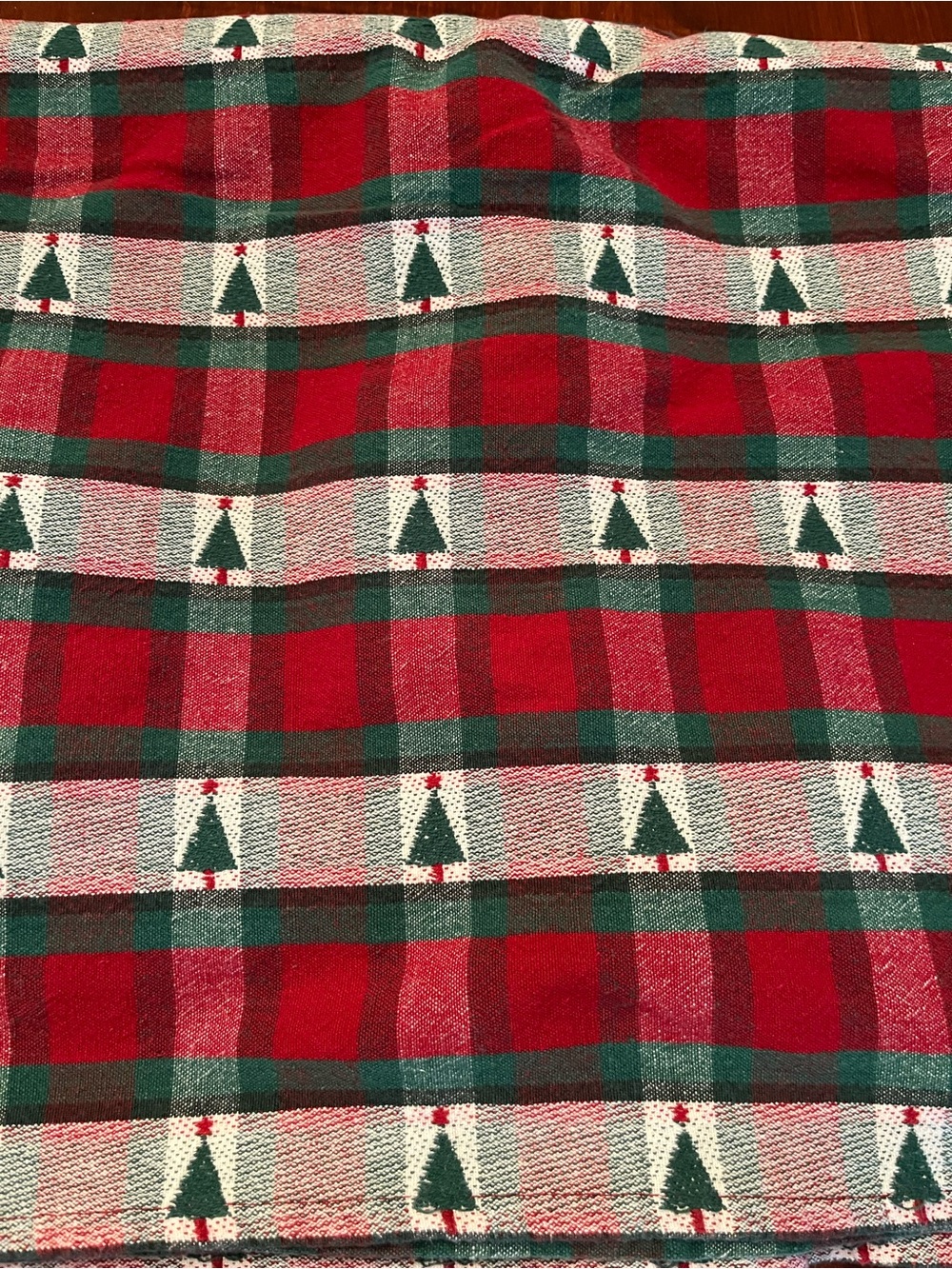 VTG Holiday Tablecloth